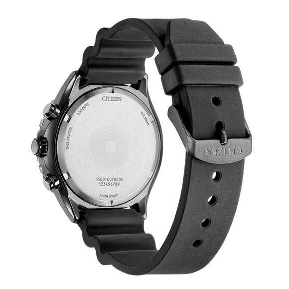 Citizen Men's Sport Casual Eco-Drive Black Watch - Picture 3 of 4
